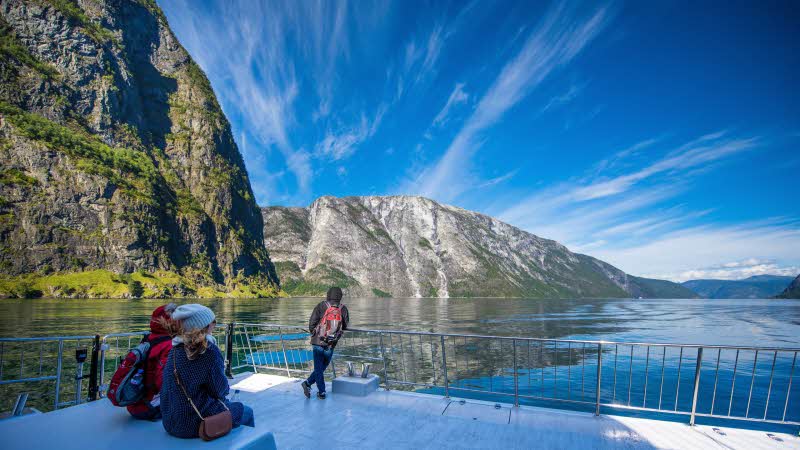 Croisière dans le Nærøyfjord
