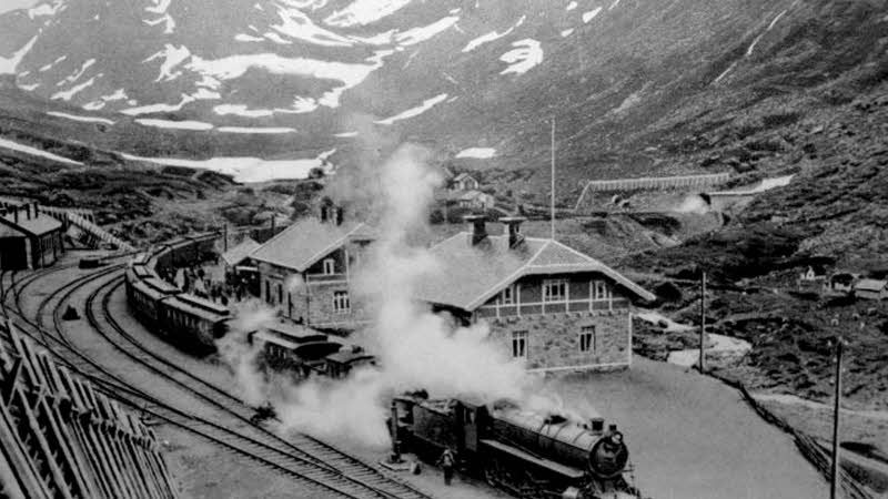 El Tren de Flåm y el Café Rallaren
