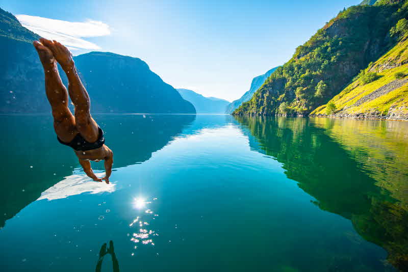 Vacaciones exclusivas en la montaña y en el fiordo en Flåm